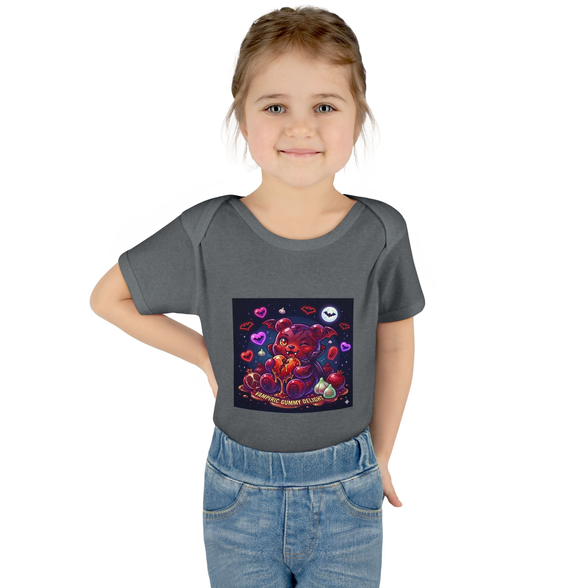 Baby Bodysuit - Cute Vampire Gooey Gummy Bear