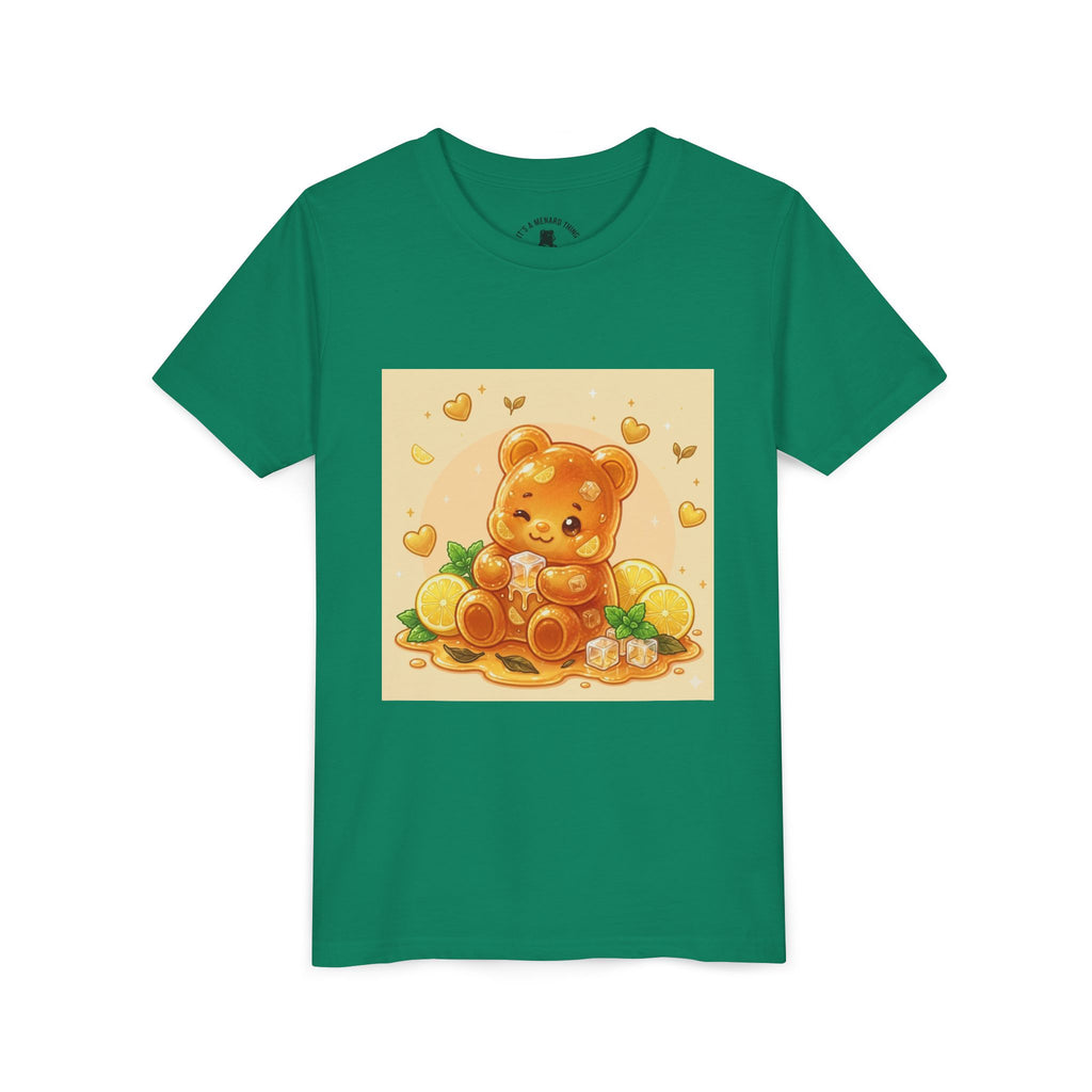 Honey Lemon Iced-Tea Gooey Gummy Bear Youth T-Shirt