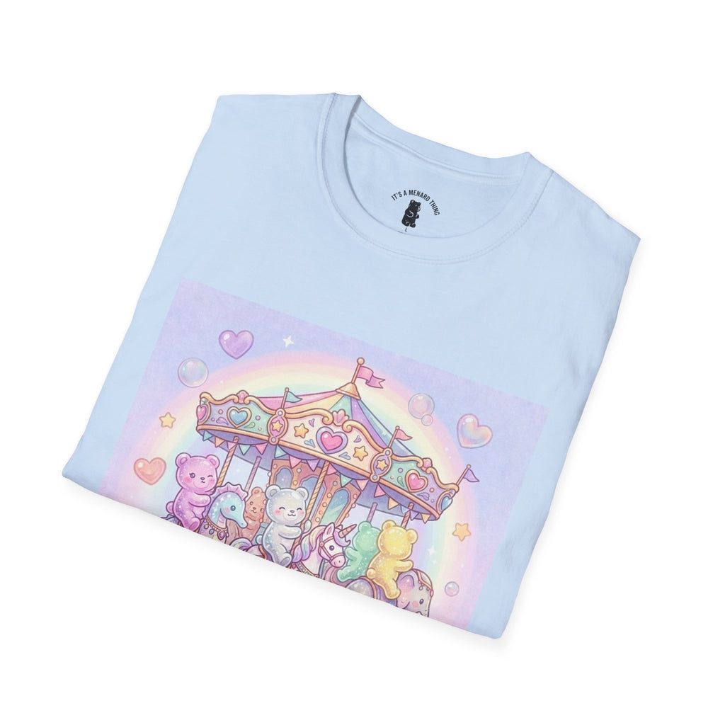 Riding the Fair Carousel, Gooey Gummy Friends — Cute Fairground Design