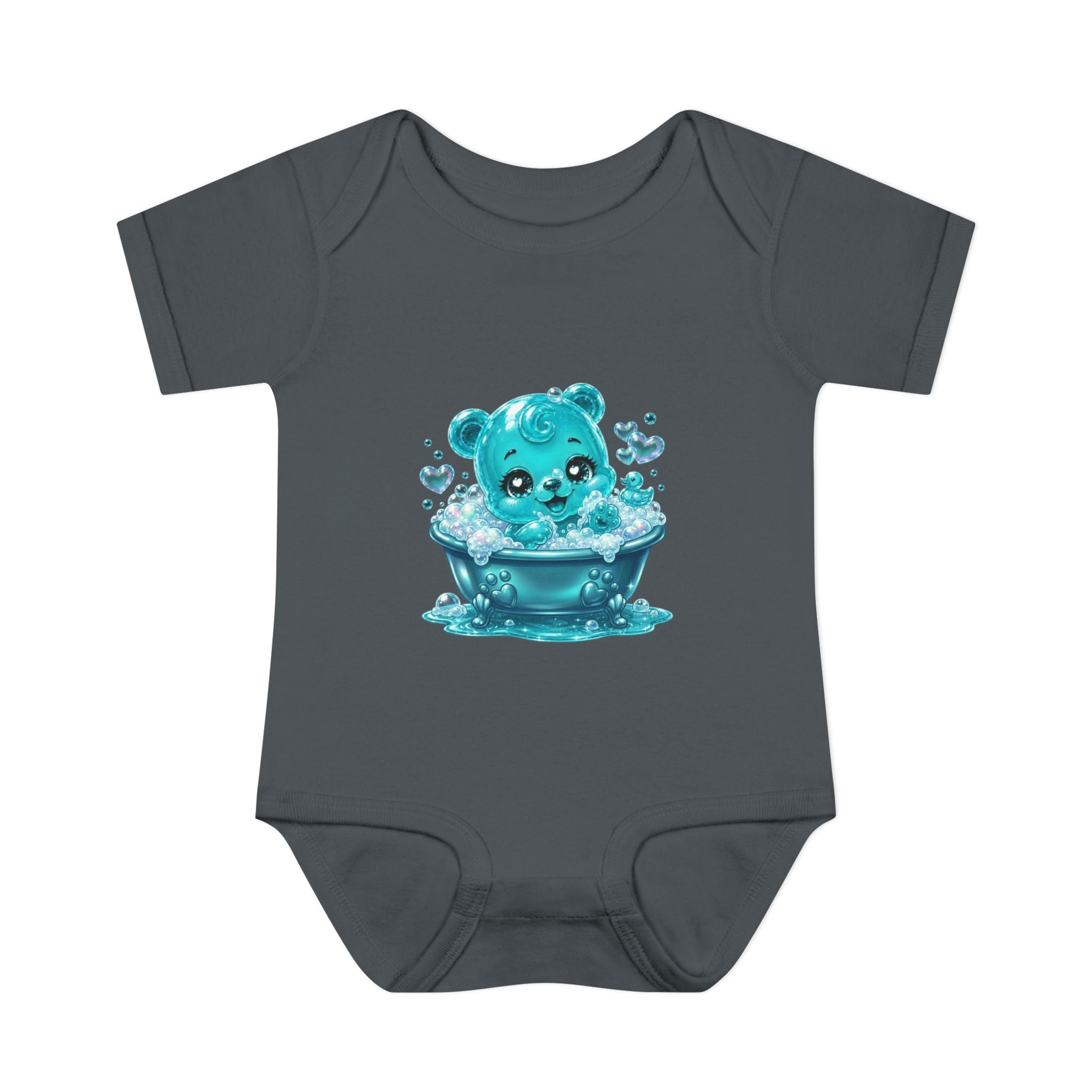 Adorable Bubble Bath Oozy Baby Gummy Bear Cutie Addition- Graphic Onesie