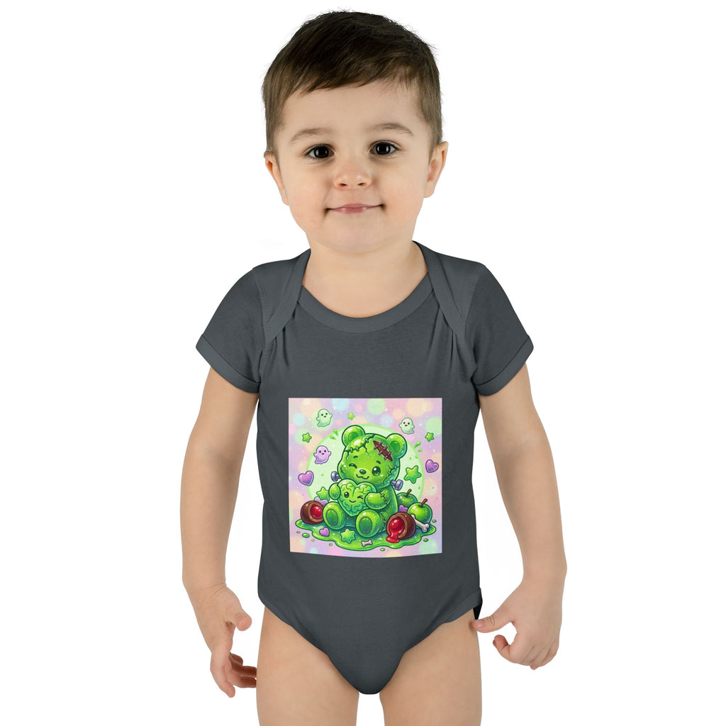 Baby Bodysuit Franken-Gooey-Gummy Stein Halloween