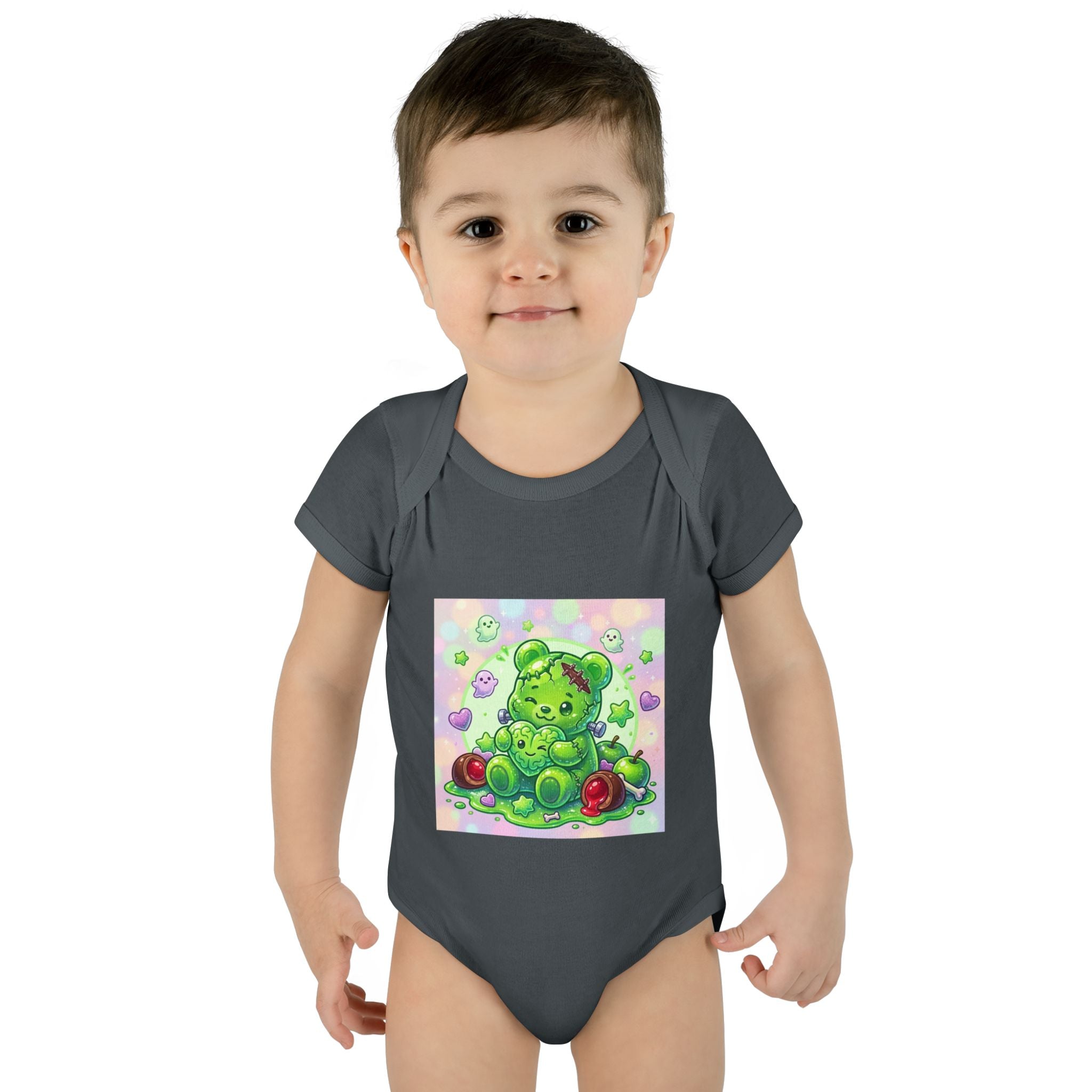 Baby Bodysuit Franken-Gooey-Gummy Stein Halloween