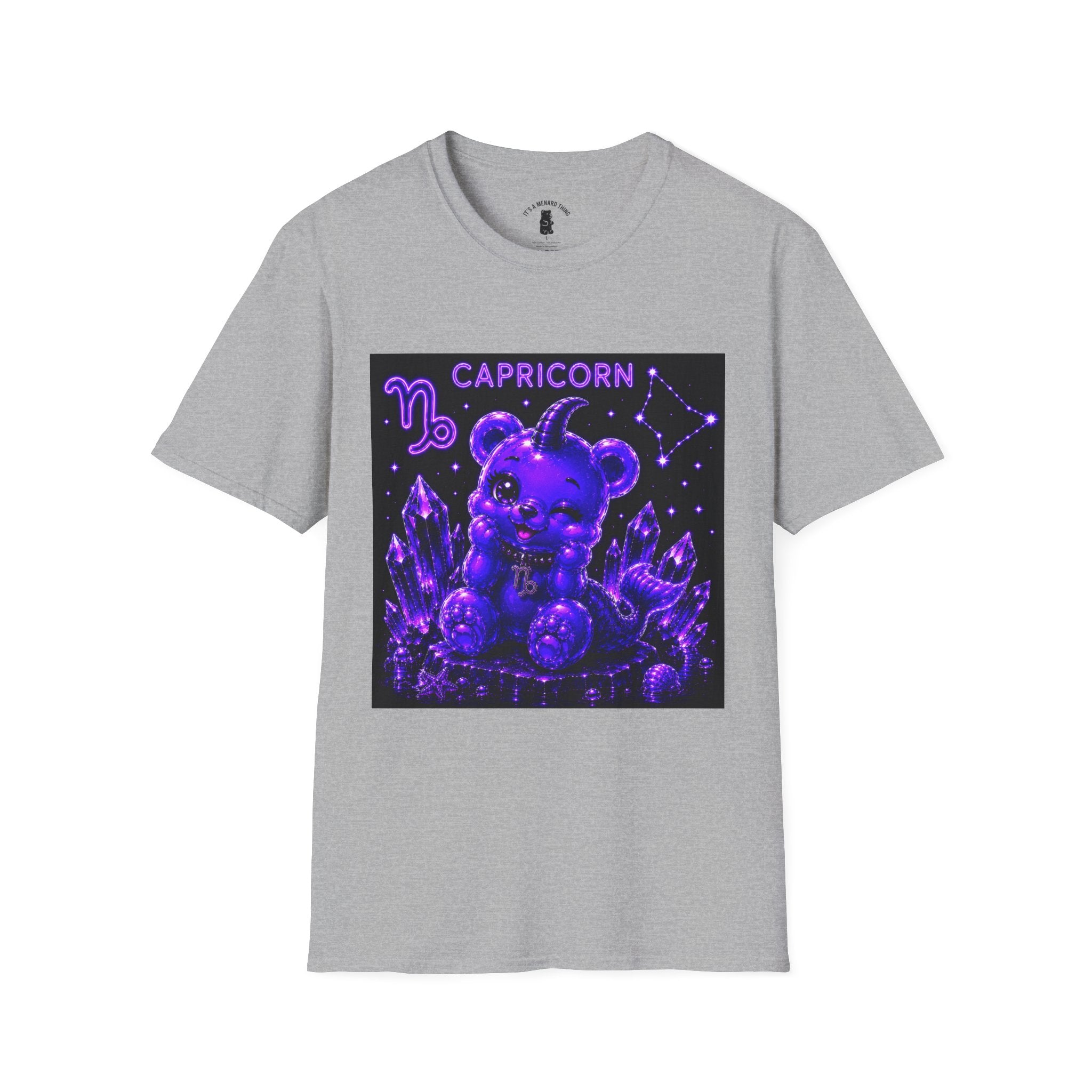 Capricorn Zodiac Constellation Oozy Bear Friend- Graphic Shirt