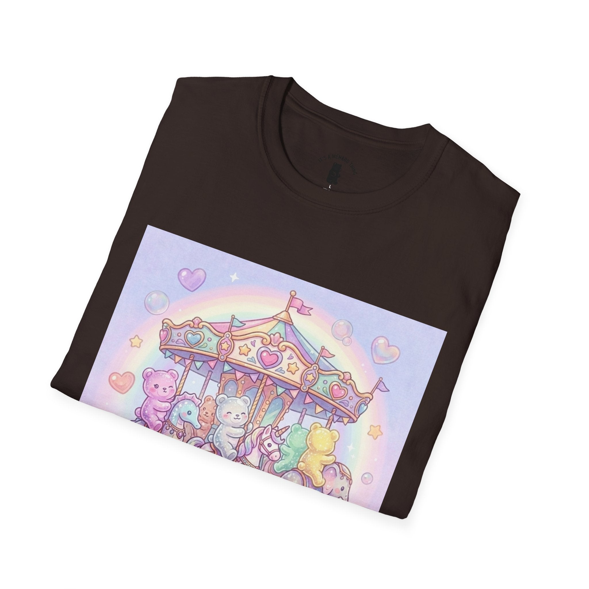 Riding the Fair Carousel, Gooey Gummy Friends — Cute Fairground Design