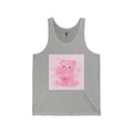 Valentine Flowers for You, Pink Gooey Floral Gummy Bear - Cute Graphic Tank Top