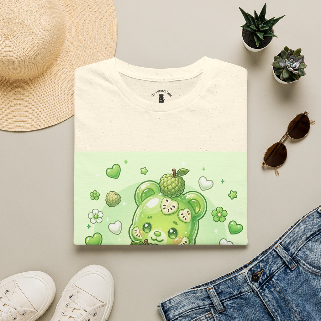 Yummy Ripe Sugar Apple, Exotic Oozy Gummy Bear- Kawaii Graphic Shirt