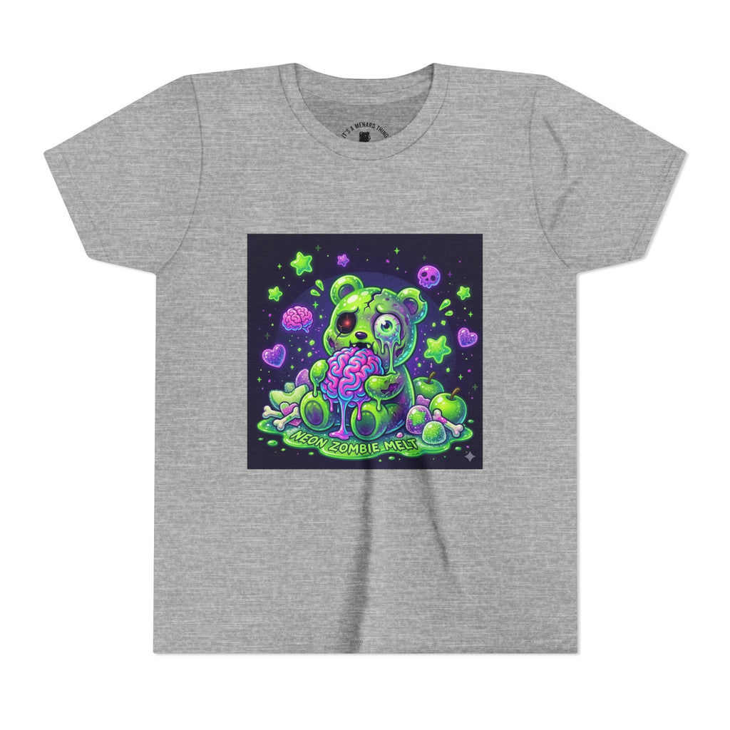 Neon Zombie Gooey Gummy Bear Graphic Tee