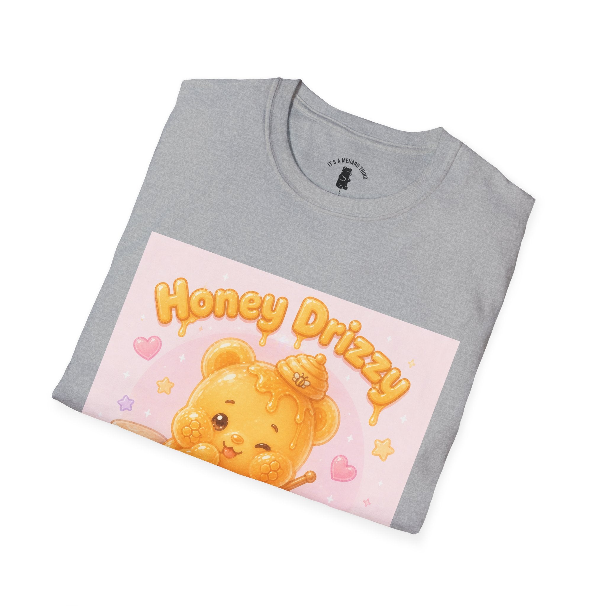 "Honey Drizzy" Yellow Gooey Gummy Bear — Cute Graphic Tee