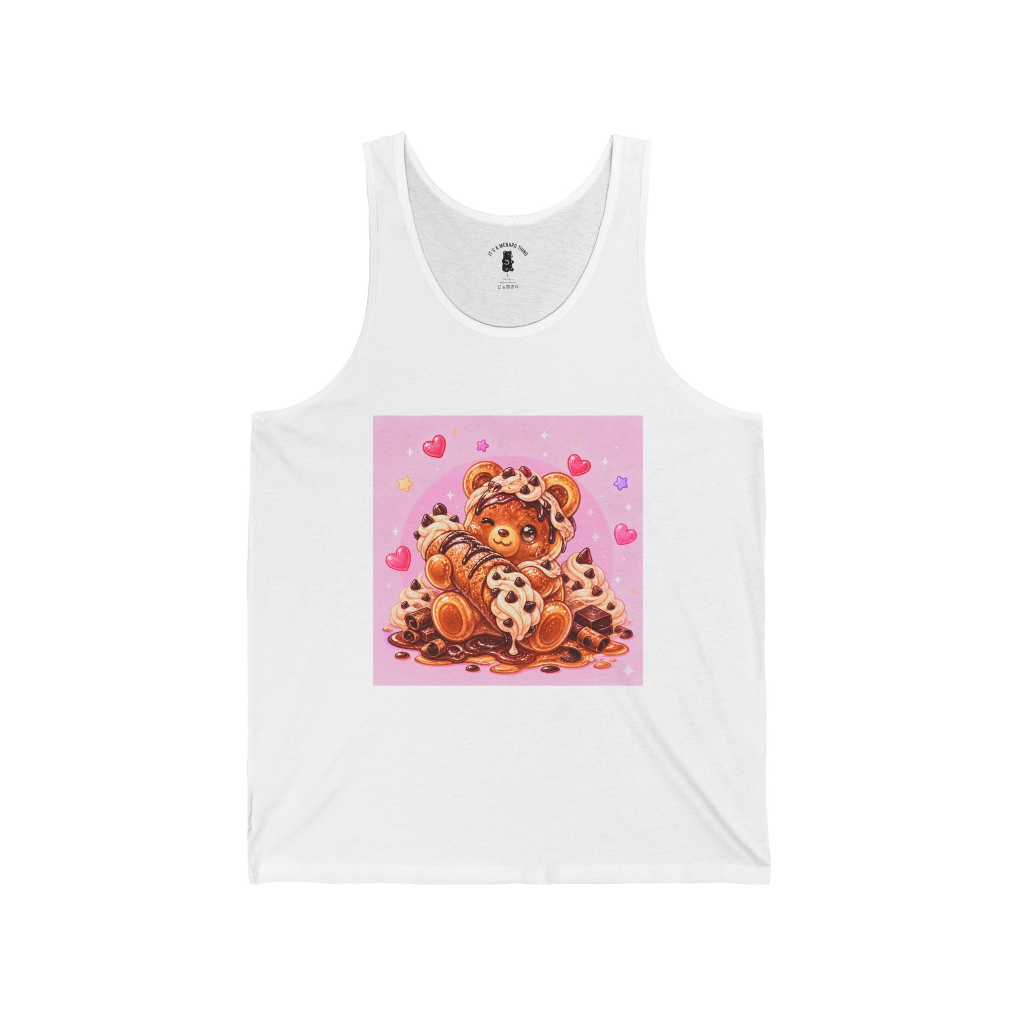 My Little Cannoli Baby, Gooey Gummy Bear- Kawaii Graphic Tank Top