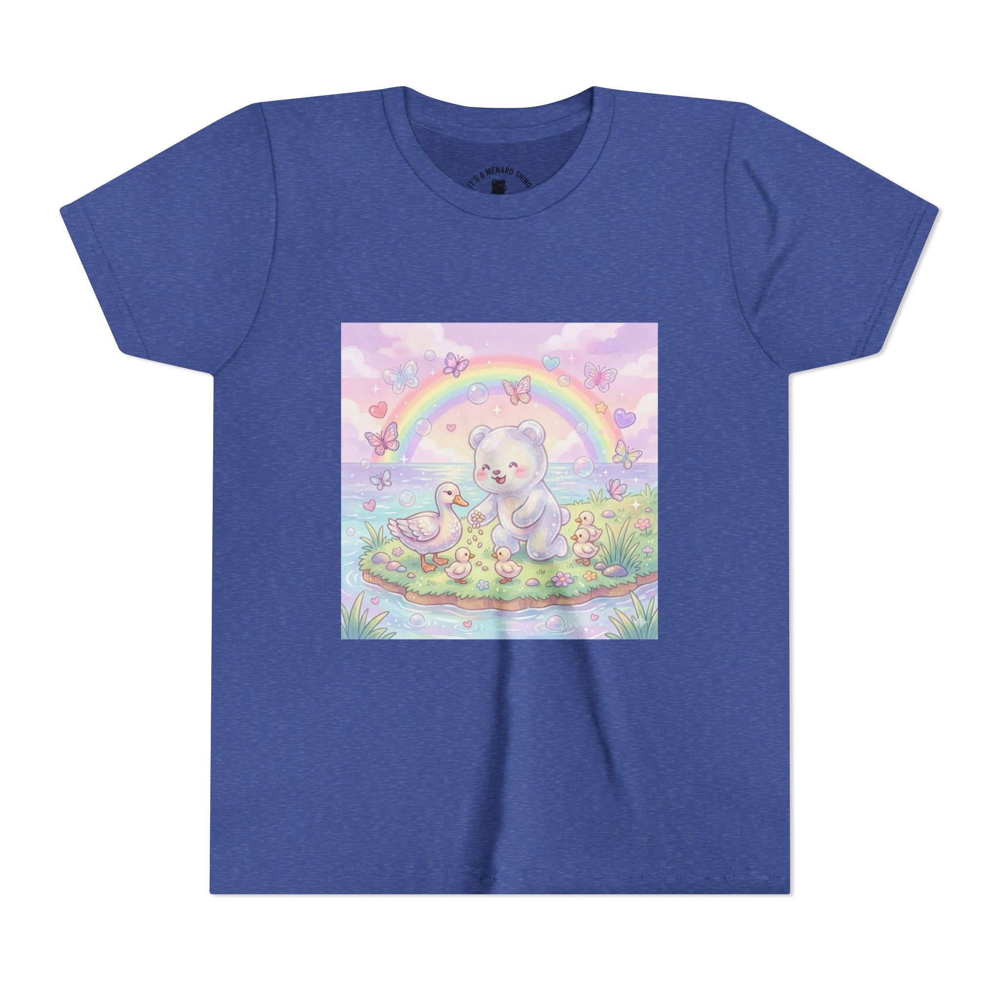 Duck Feeding, Gooey Gummy Friend- Graphic T-Shirt