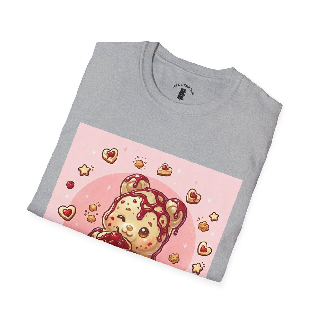 Raspberry Cheese Cake Gooey Gummy Bear — Kawaii Grapic T-Shirt
