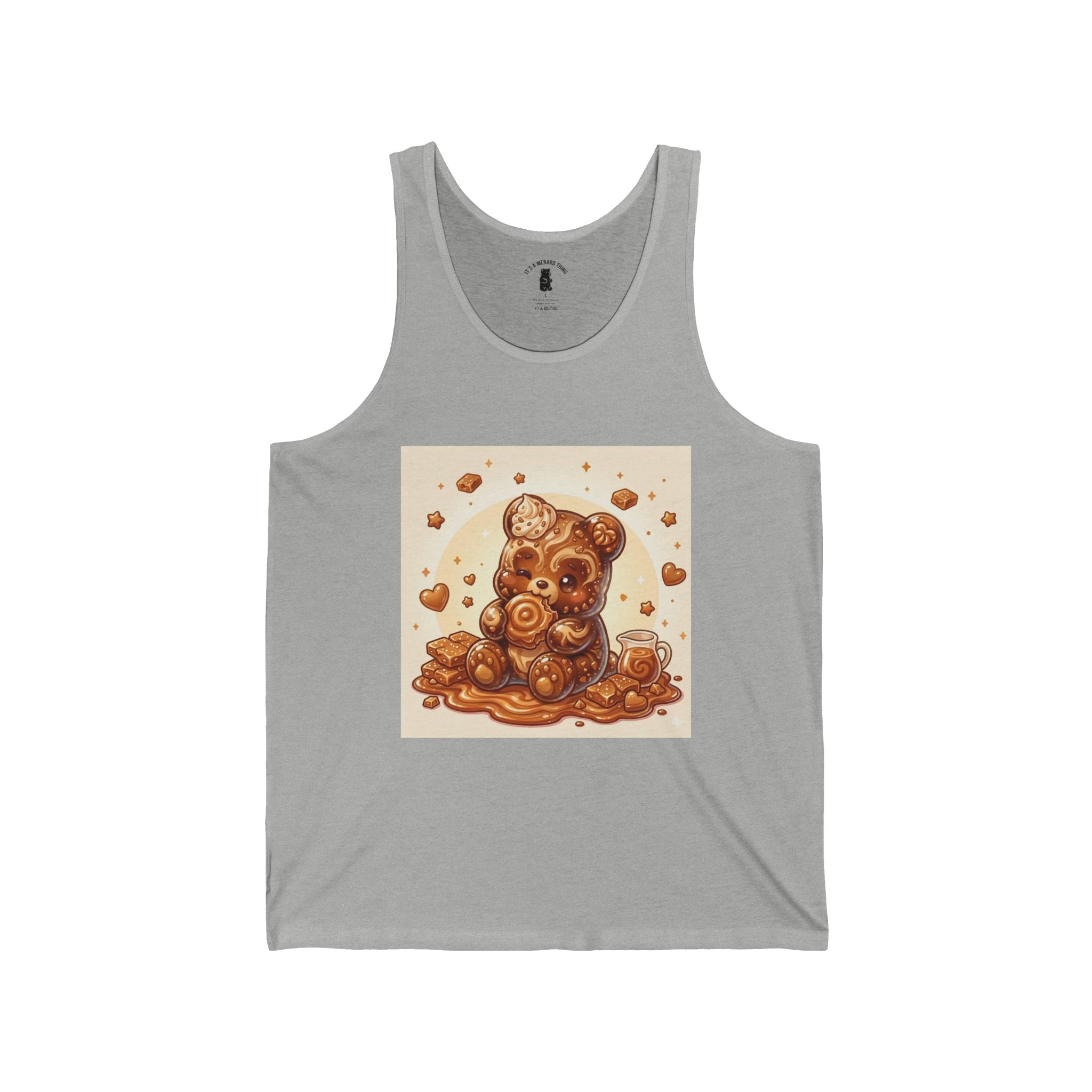Cinnamon Coffee Cake, Gooey Gummy Bear— Cute Graphic Tank Top