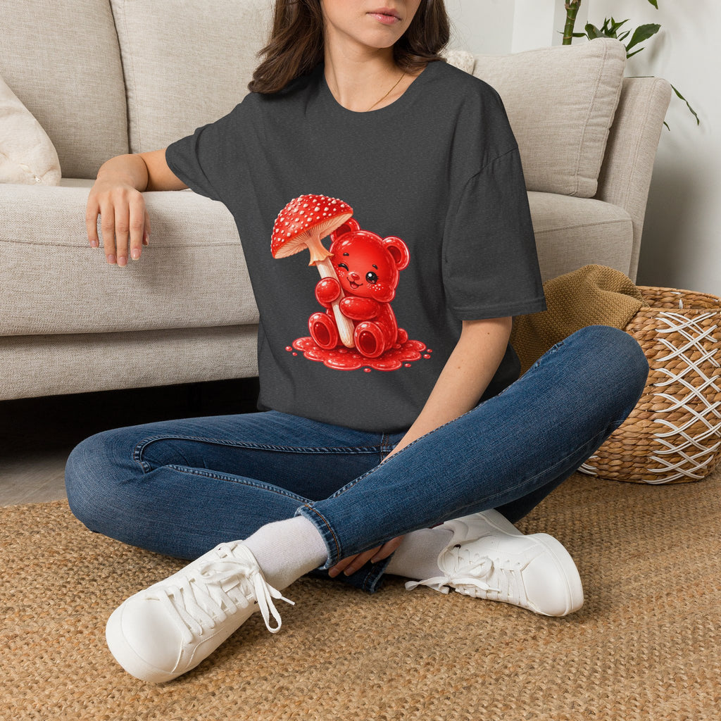 The Fly Agaric Fungi Special, Red Oozy Bear Gummy Friend- Graphic Shirt