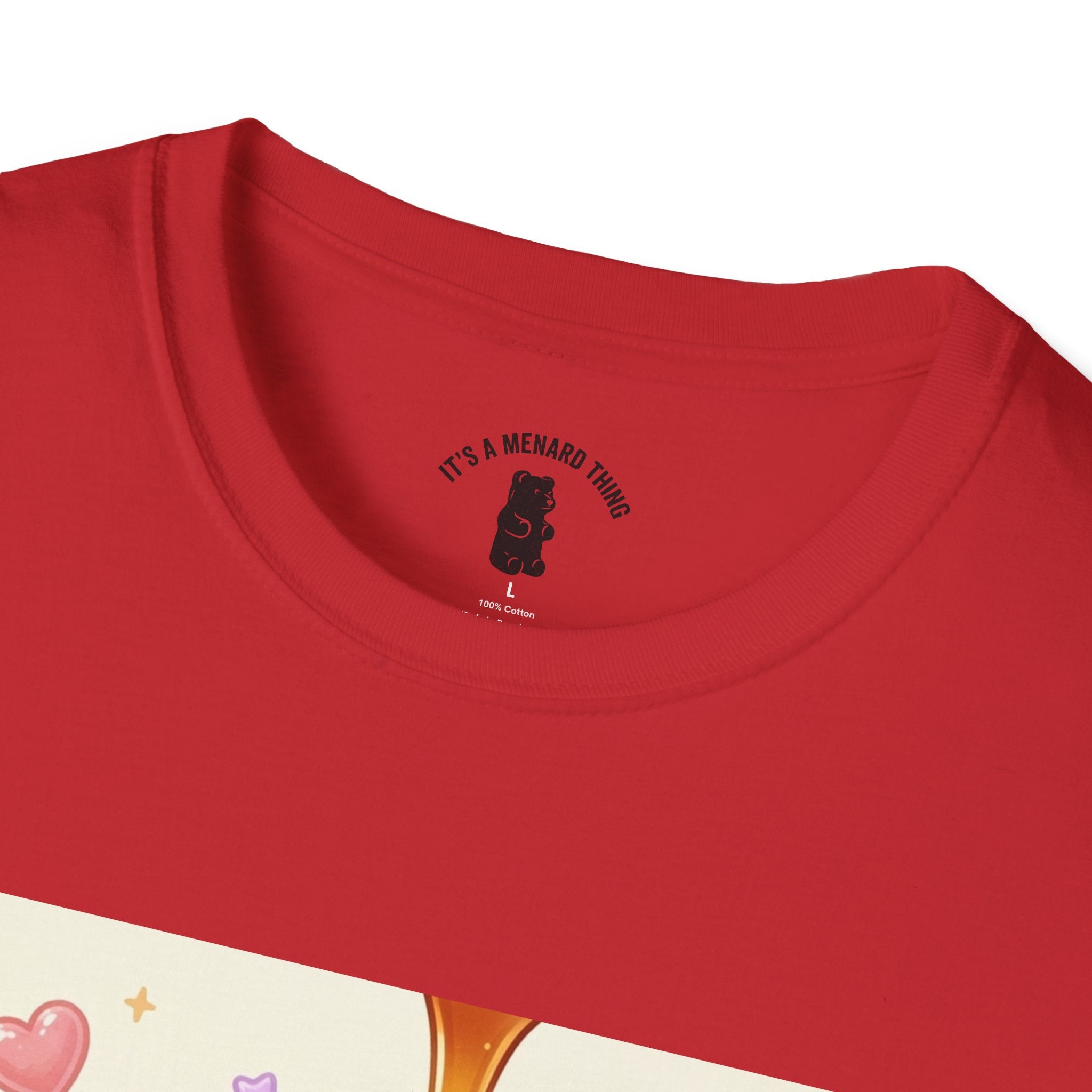 Cute Thick Fluffy Pancake Gooey Gummy Bear — Kawaii Illustration