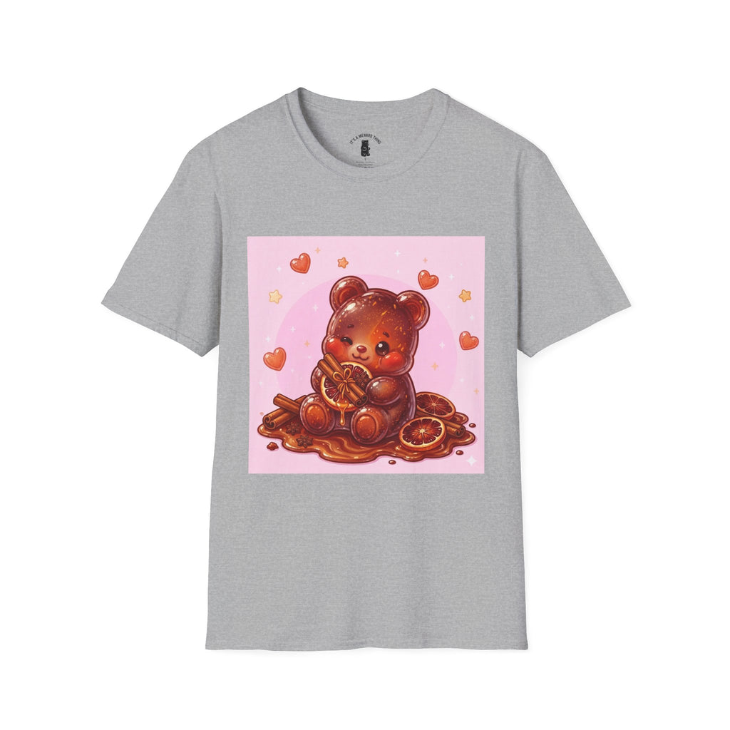 Blood Orange Cinnamon Gooey Gummy Bear — Adorable Graphic T-Shirt