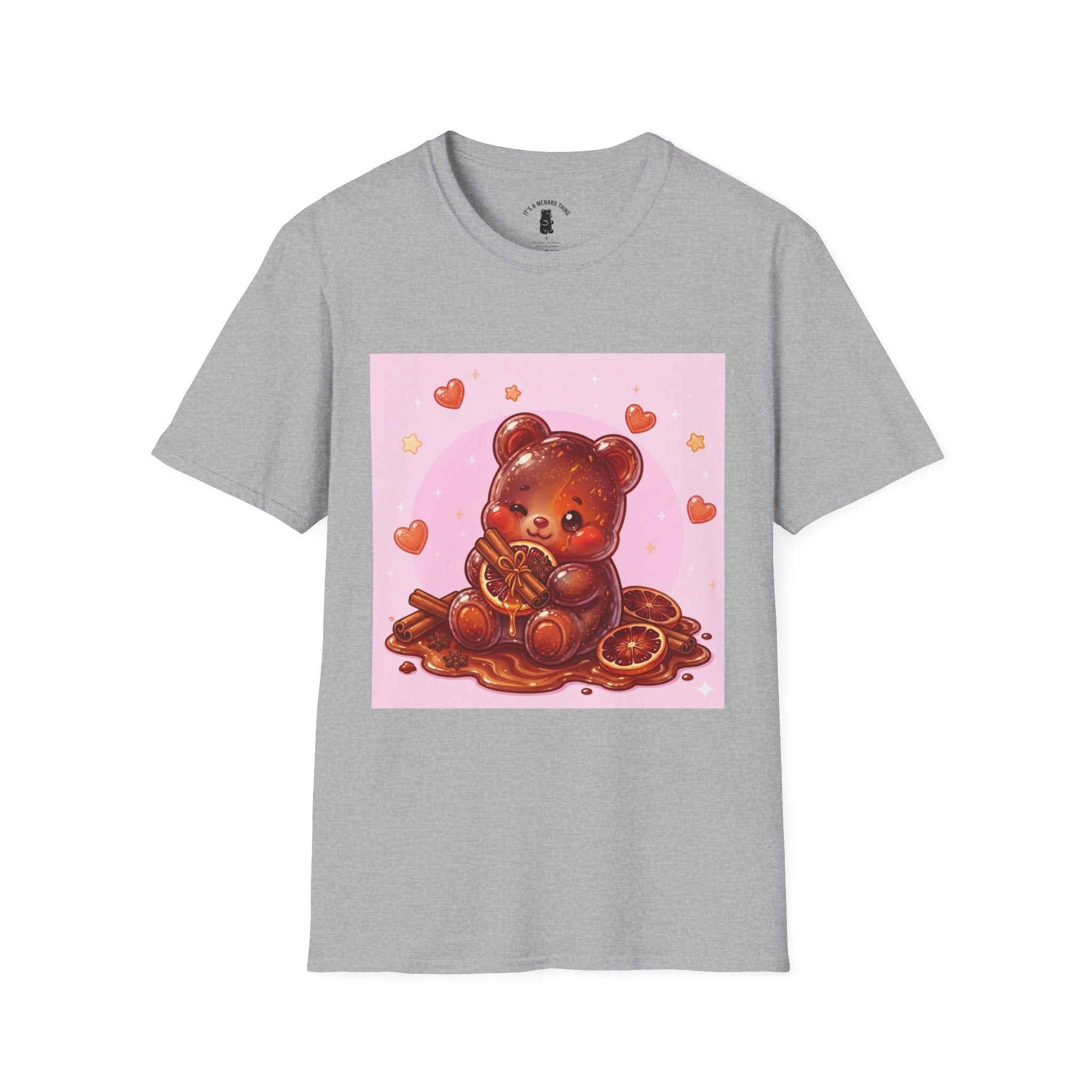 Blood Orange Cinnamon Gooey Gummy Bear — Adorable Graphic T-Shirt