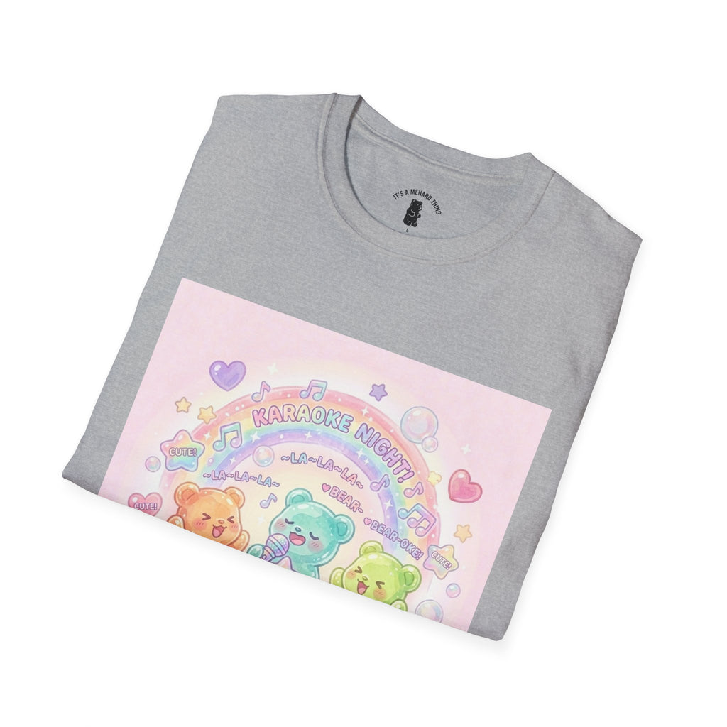 Karaoke Time! Gooey Gummy Bear Friends — Kawaii Graphic T-shirt