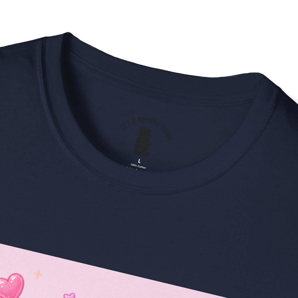 Kawaii Neapolitan Gooey Gummy Bear — Cute Heart Dessert Graphic Tee
