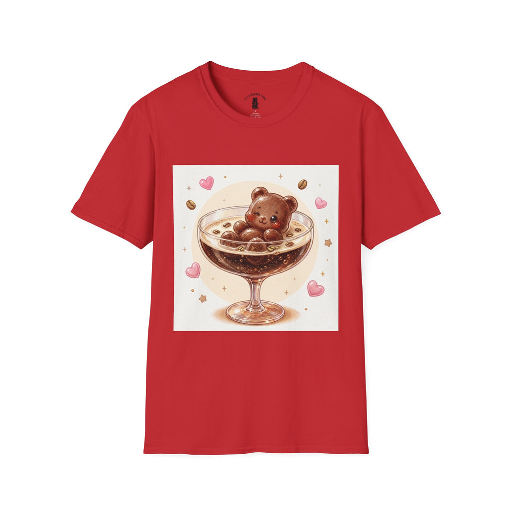 Tart Coffee Martini pool Boozy Gooey Gummy Bears- Kawaii Graphic T-Shirt
