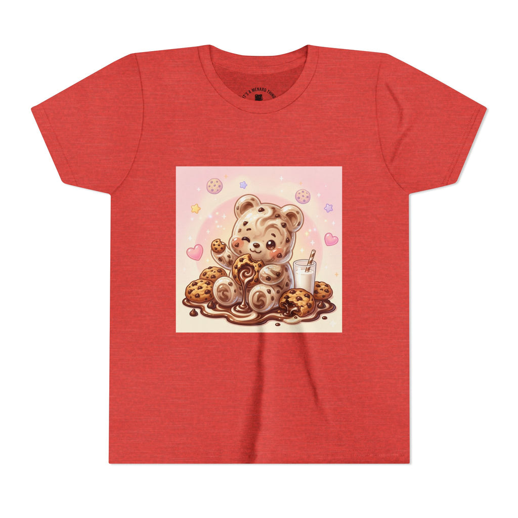 Cookies & Milk Gooey Fudge Gummy Bear Graphic Shirt