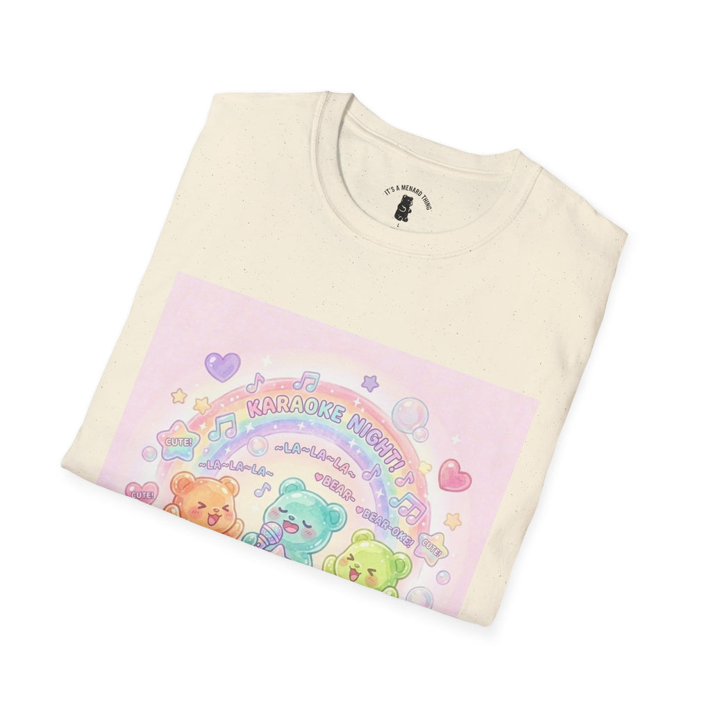 Karaoke Time! Gooey Gummy Bear Friends — Kawaii Graphic T-shirt