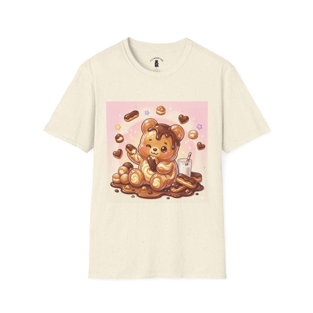 Simpley Sweet Eclair, Fudgey Oozy Bear Friend- Kawaii Graphic Shirt