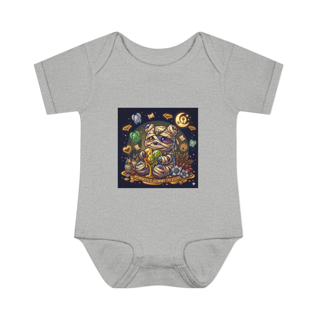 Infant Bodysuit - Cute Gooey Mummy Bear Halloween