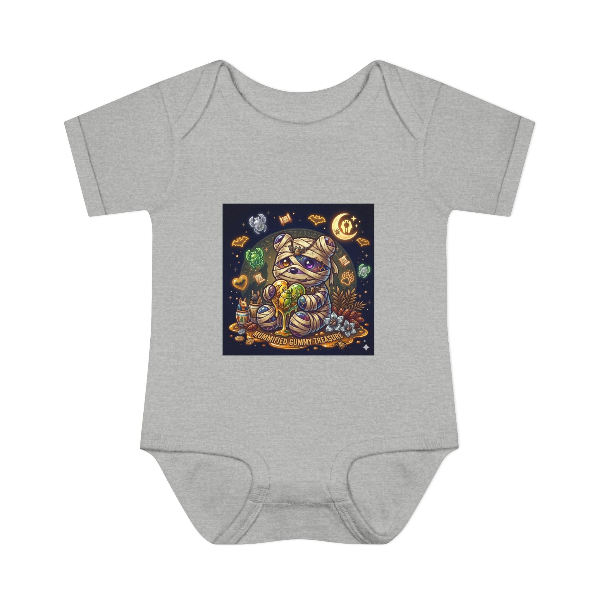 Infant Bodysuit - Cute Gooey Mummy Bear Halloween