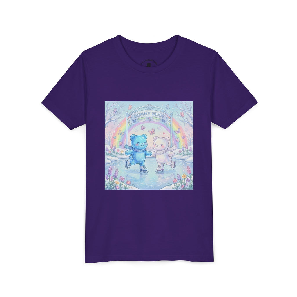 Ice Skating Gooey Gummy Bears- Youth T-Shirt