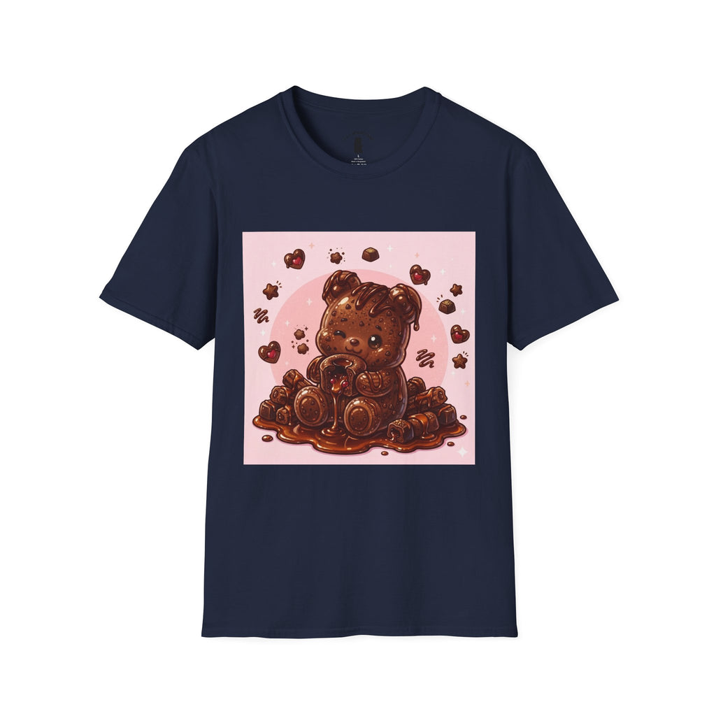Chocolate Molten Lava Cake Gooey Gummy Bear — Cute Graphic Tee