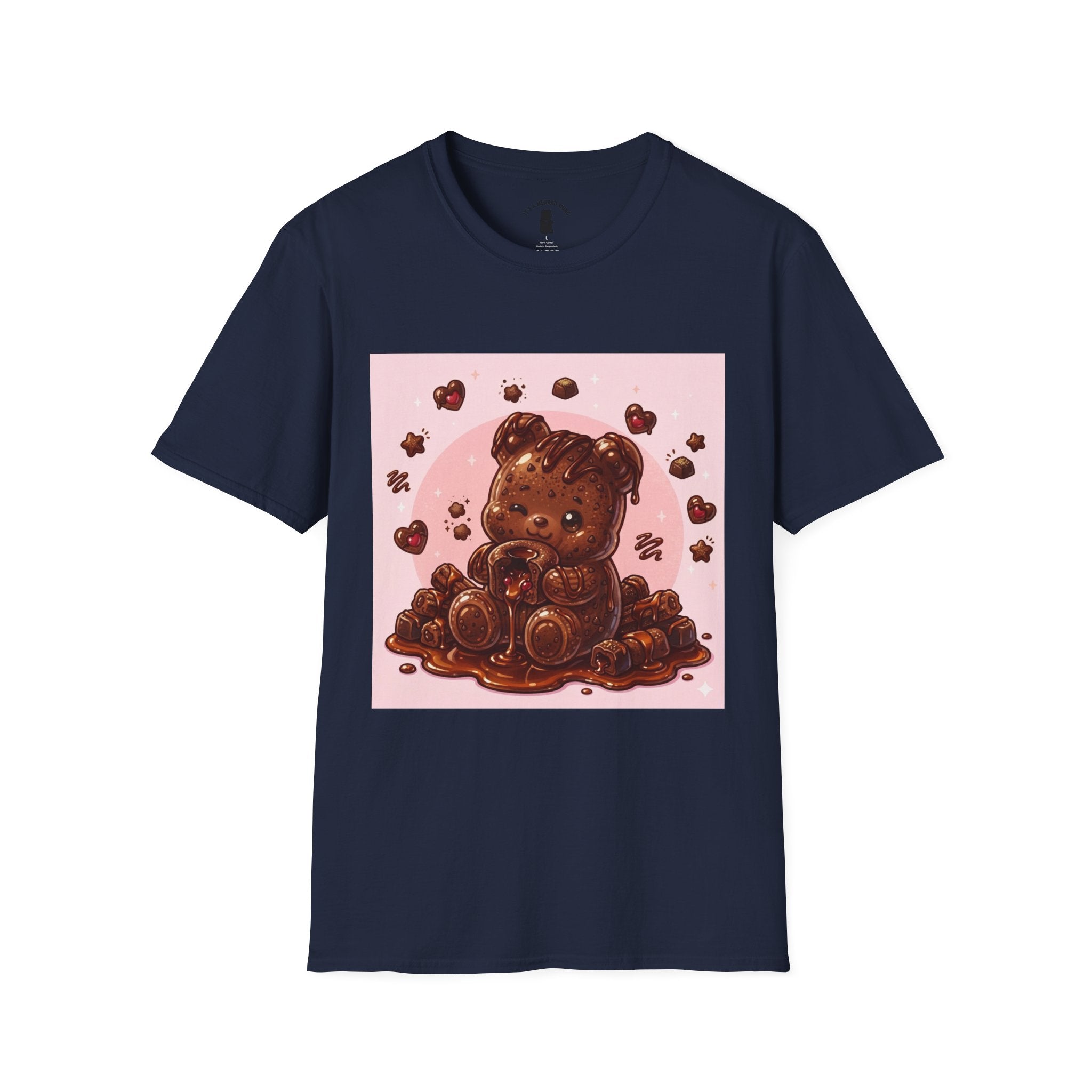 Chocolate Molten Lava Cake Gooey Gummy Bear — Cute Graphic Tee