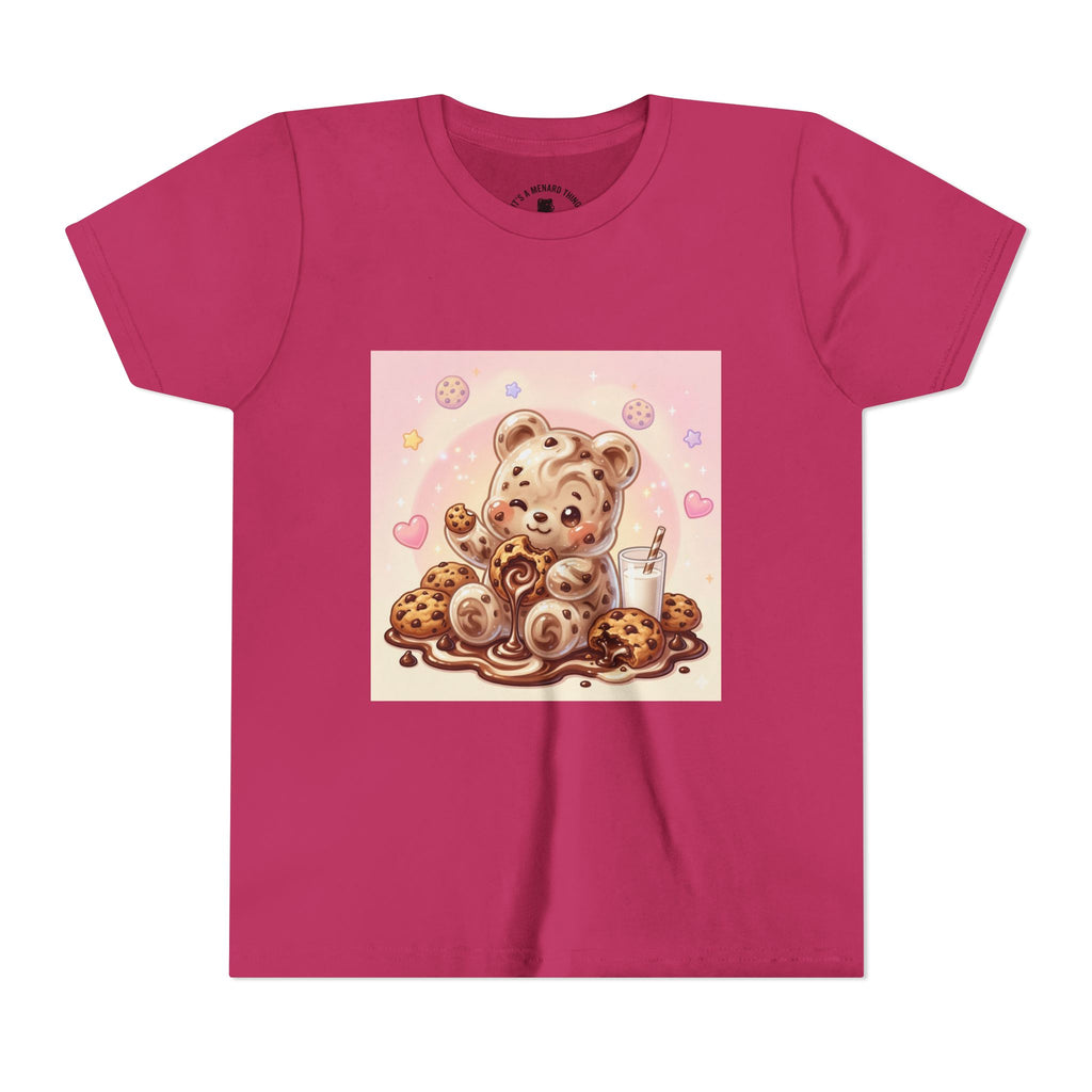 Cookies & Milk Gooey Fudge Gummy Bear Graphic Shirt