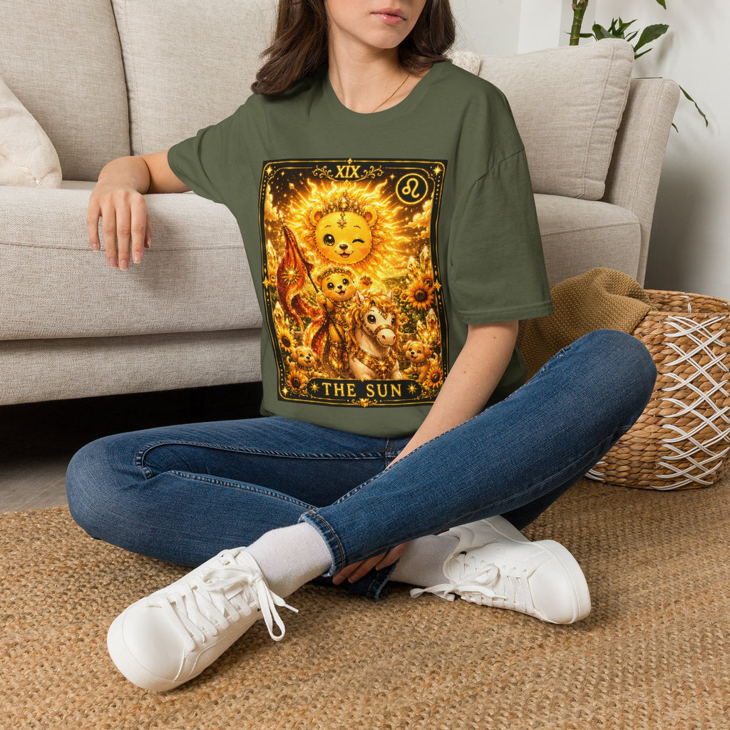The Sun Tarot Card Golden Oozy Bears Special Addition- Graphic Shirt