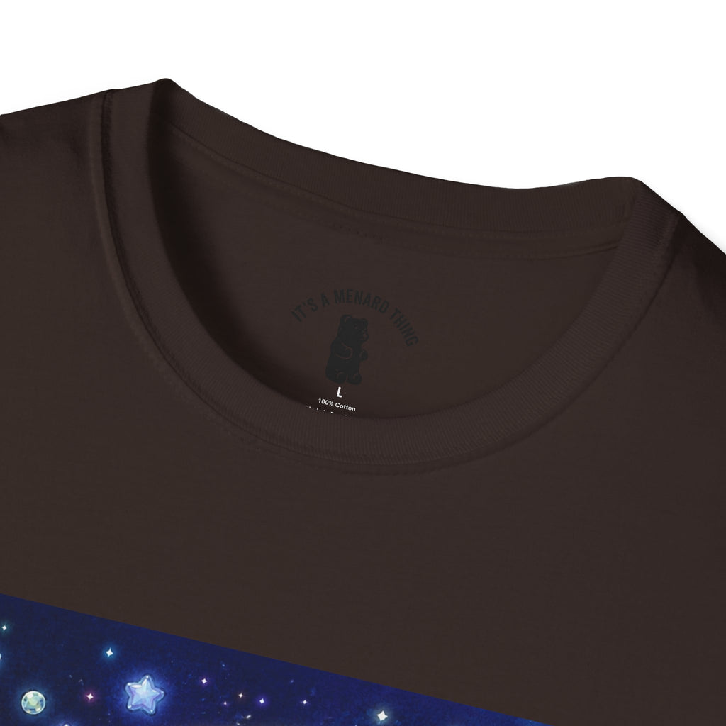 Rodeo Star, Golden Crstyal Gooey Gummy Bear- Kawaii Graphic T-Shirt