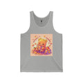 Sunset sunny Sorbet Dream, Peach Gooey Gummy Bear — Kawaii Graphic Tank Top
