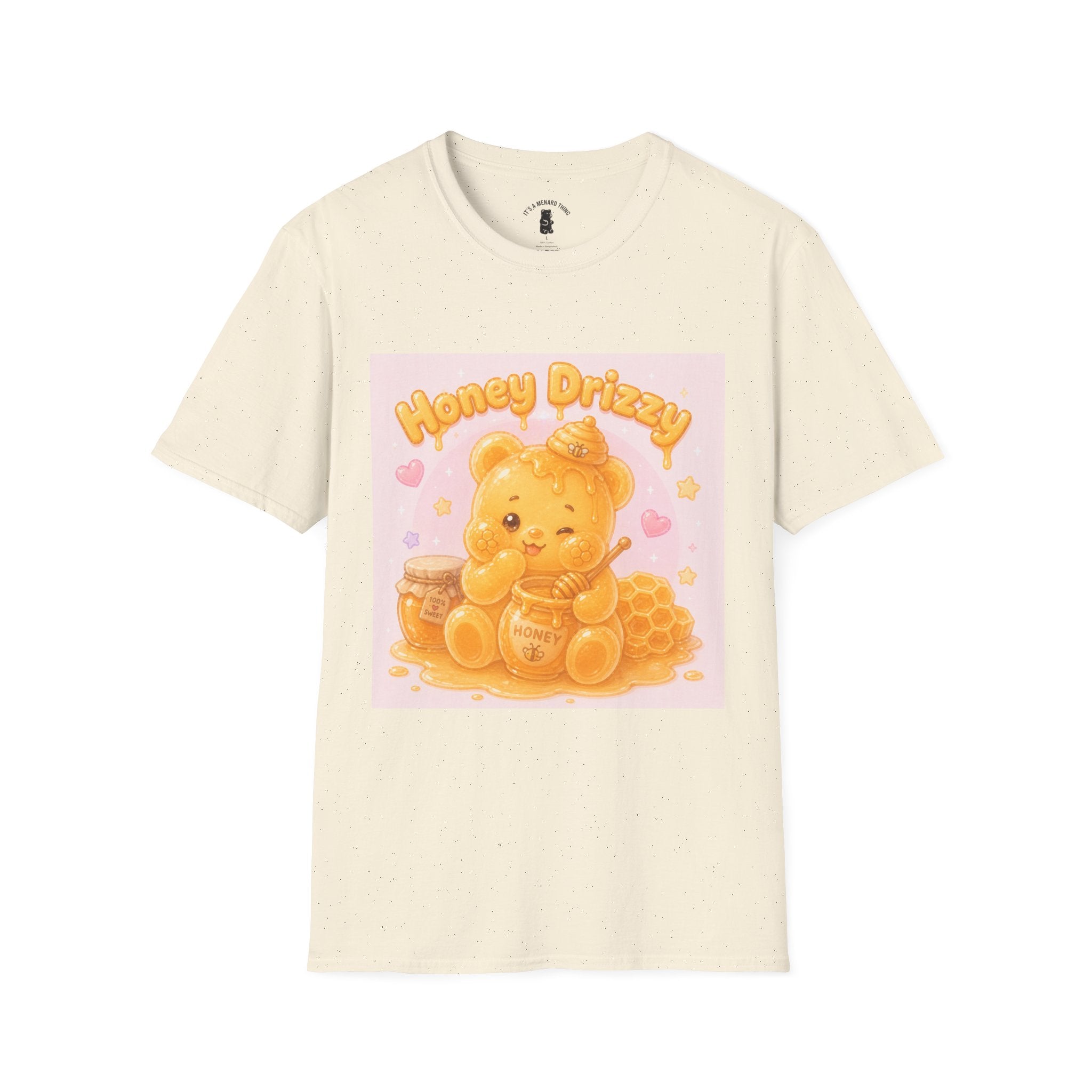 "Honey Drizzy" Yellow Gooey Gummy Bear — Cute Graphic Tee