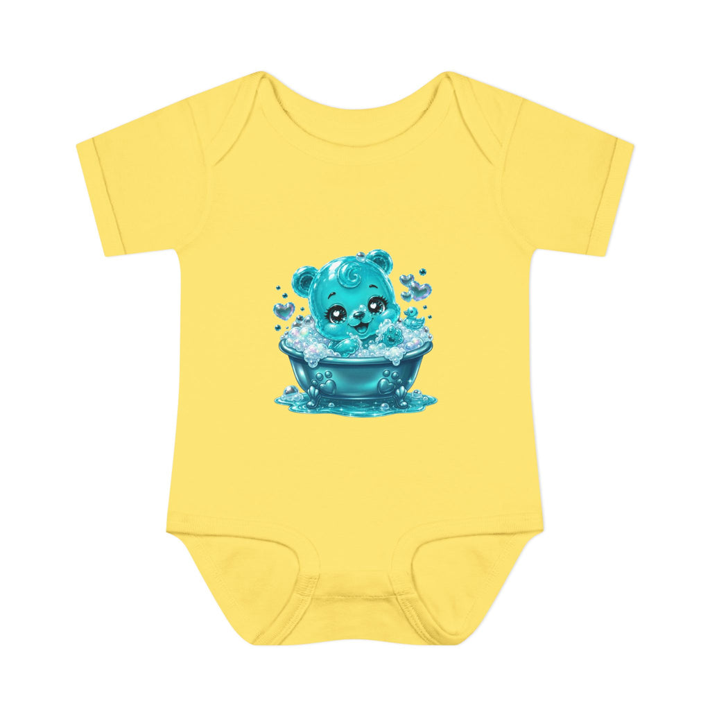 Adorable Bubble Bath Oozy Baby Gummy Bear Cutie Addition- Graphic Onesie