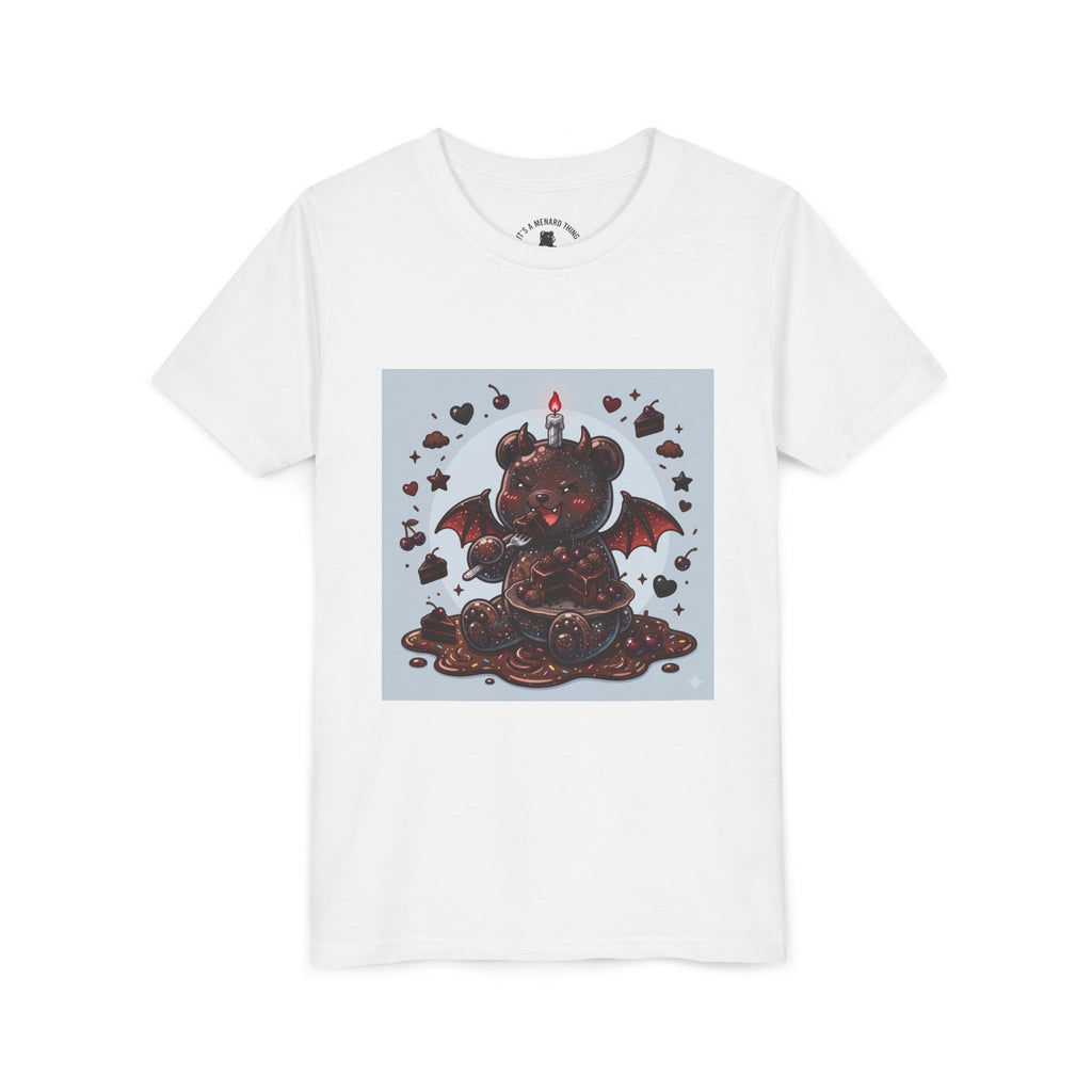 Devils Food Cake, Fudge Gooey Gummy Bear Youth Shirt