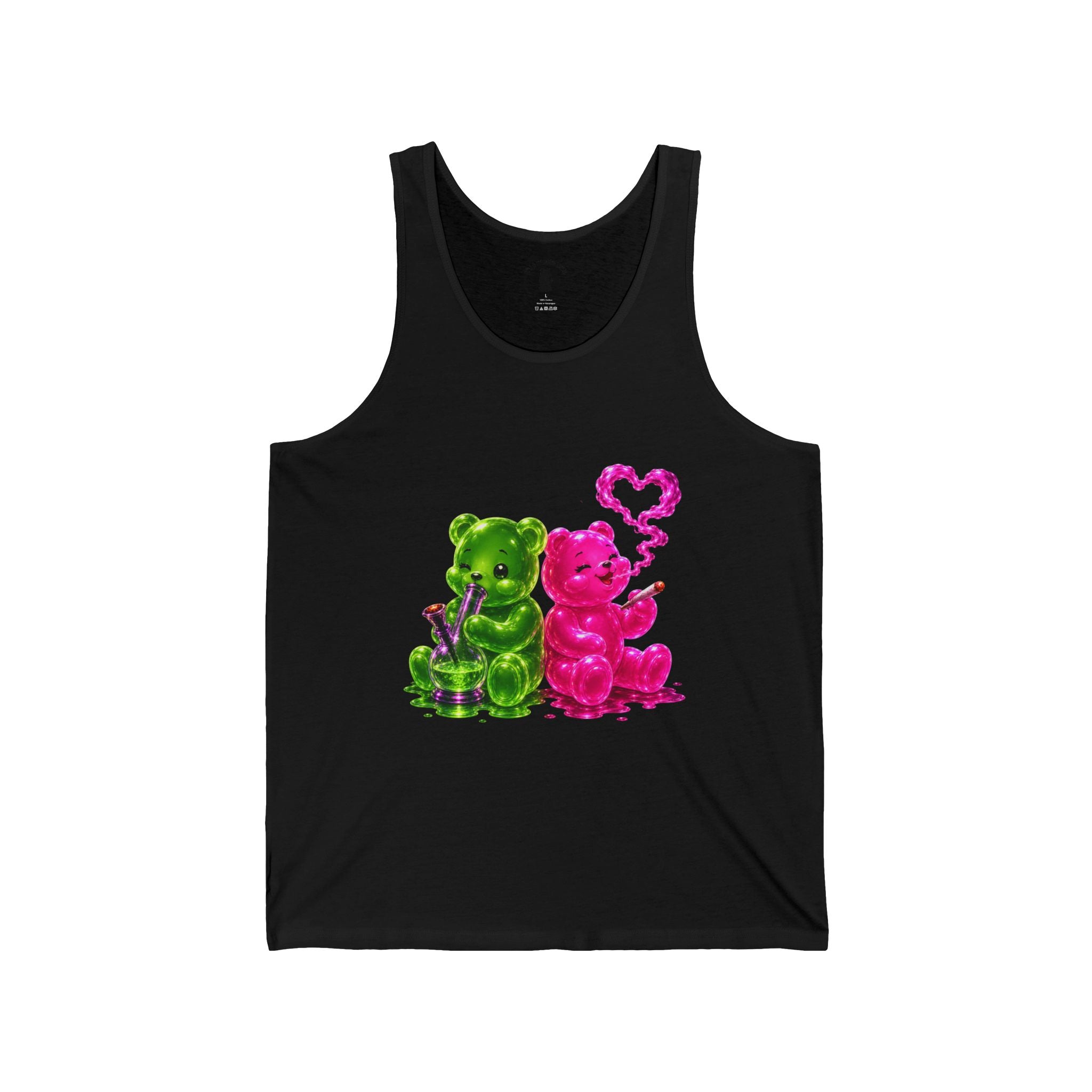 Smoking Buddies, High Oozy Bear Special Addition- Graphic Tank Top (Adults Only!)