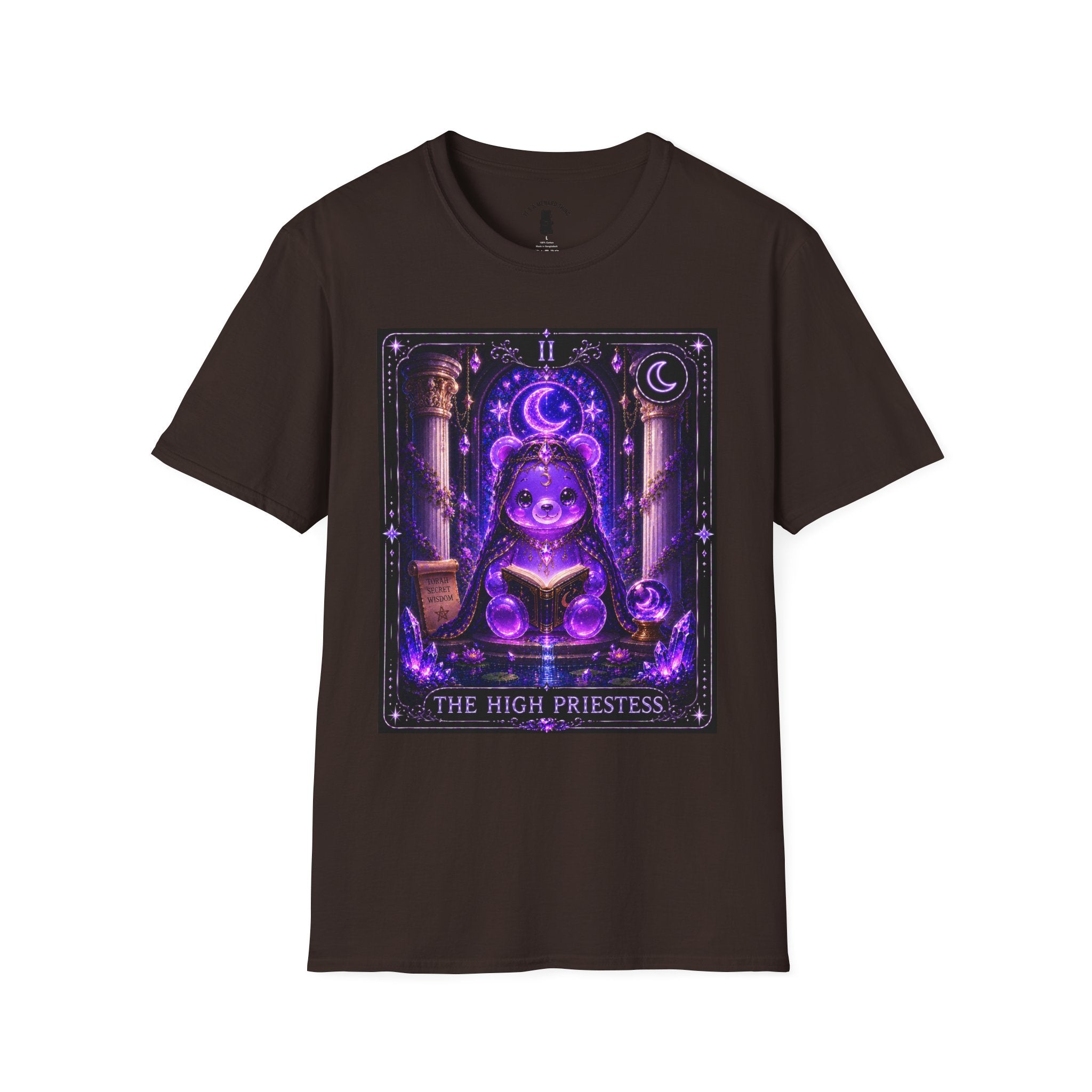 The High Priestess Tarot Mystical Oozy Bear Special Addition- Graphic Shirt
