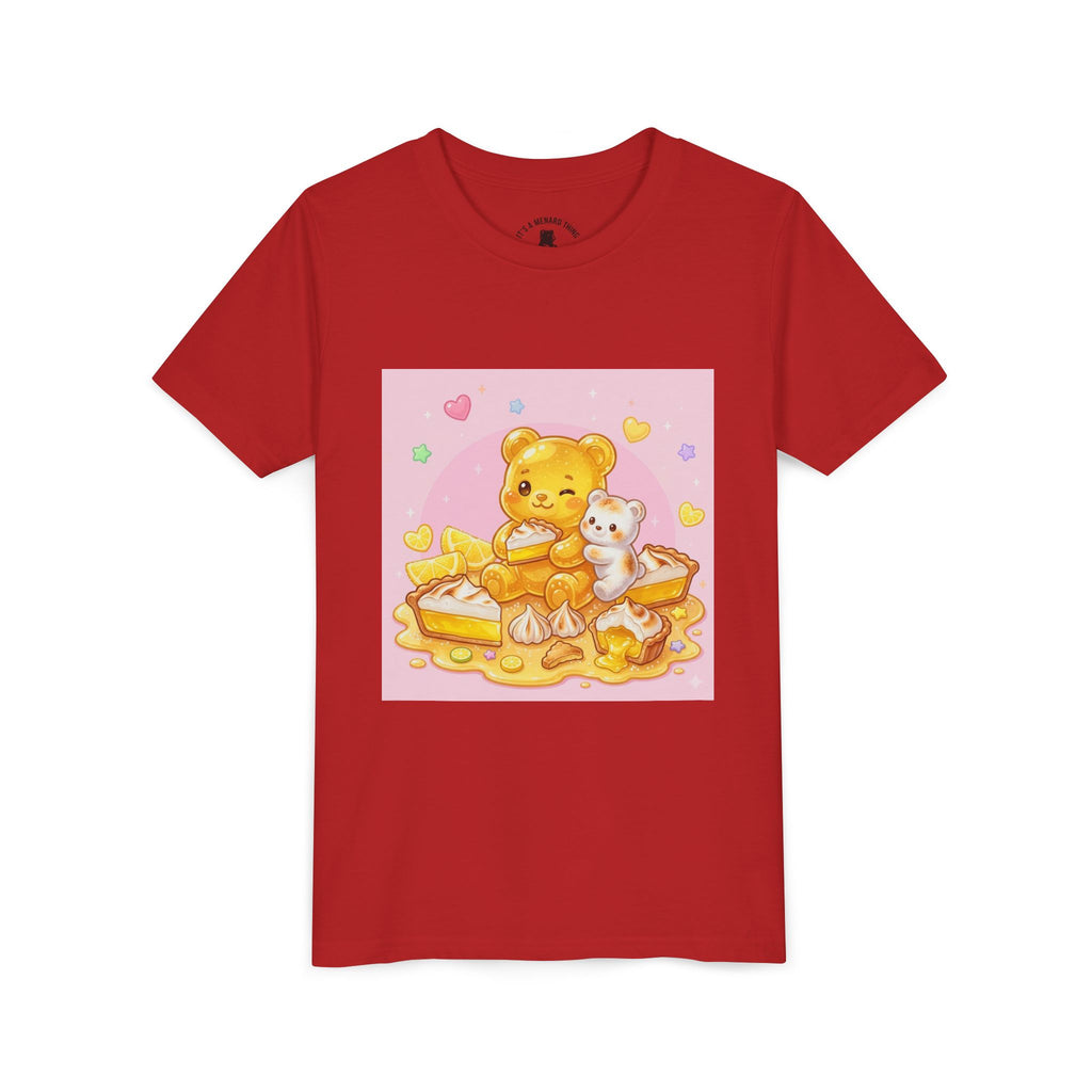 Lemon Meringue Pie Gooey Gummy bear Youth Tee
