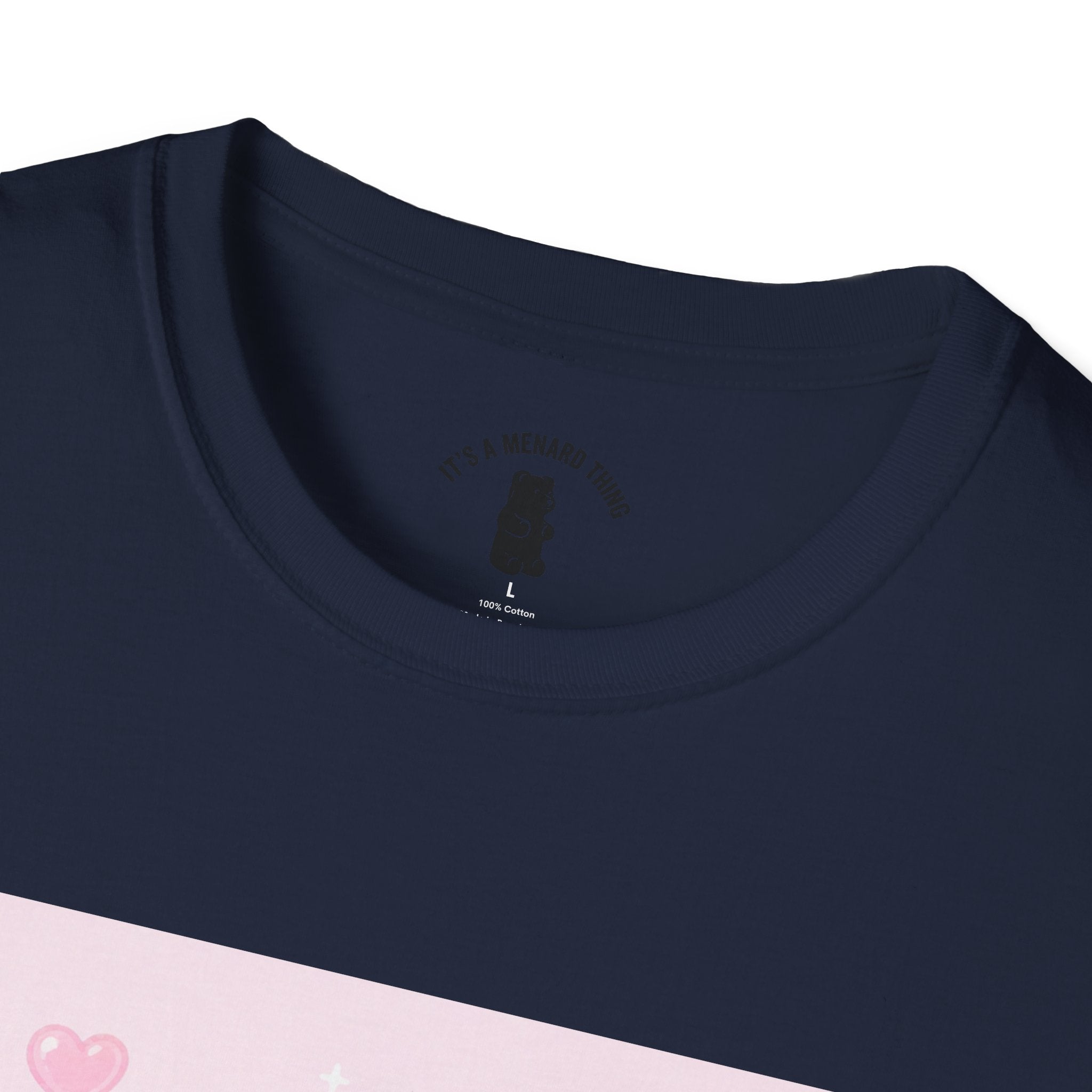 Gooey Pink Gummy Bear Bouquet T-Shirt — Kawaii Valentine Floral Tee
