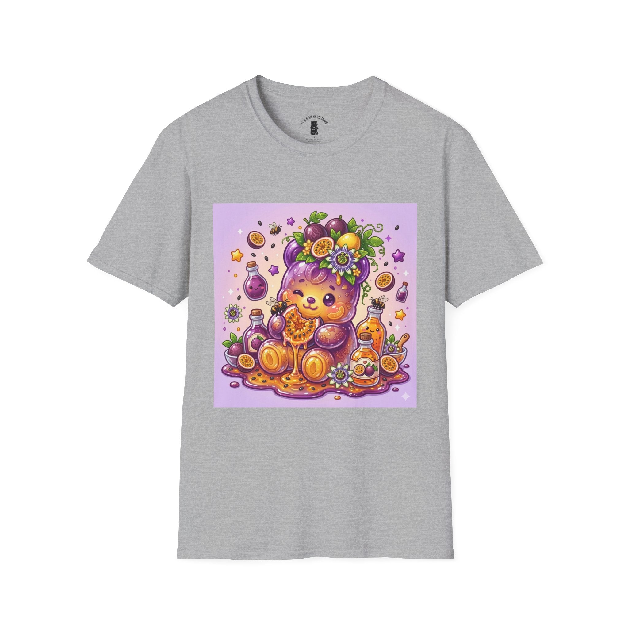 Passion Fruit, Exotic Gooey Gummy Bear— Cute Graphic T-Shirts