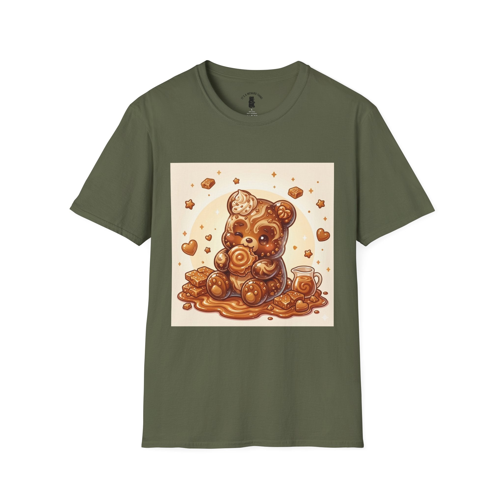 Coffee Cake Gooey Gummy Bear T-Shirt – Cute Graphic Tee