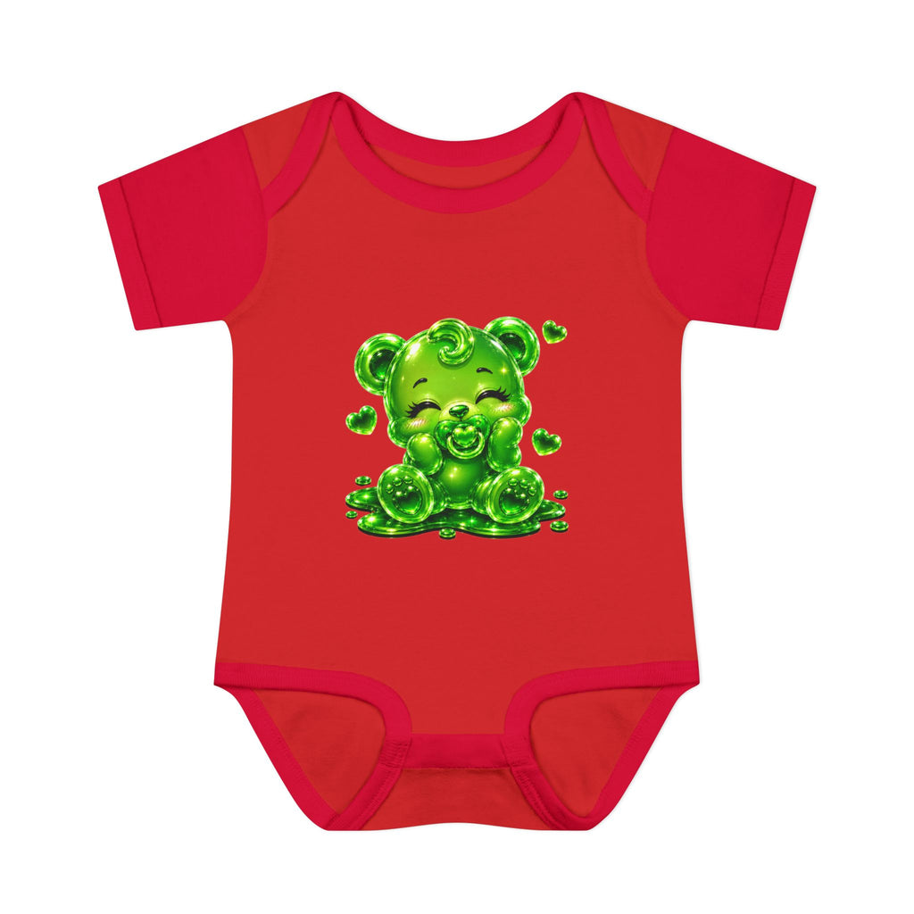 Happy Oozy Baby Gummy Bear Cutie Addition- Graphic Onesie