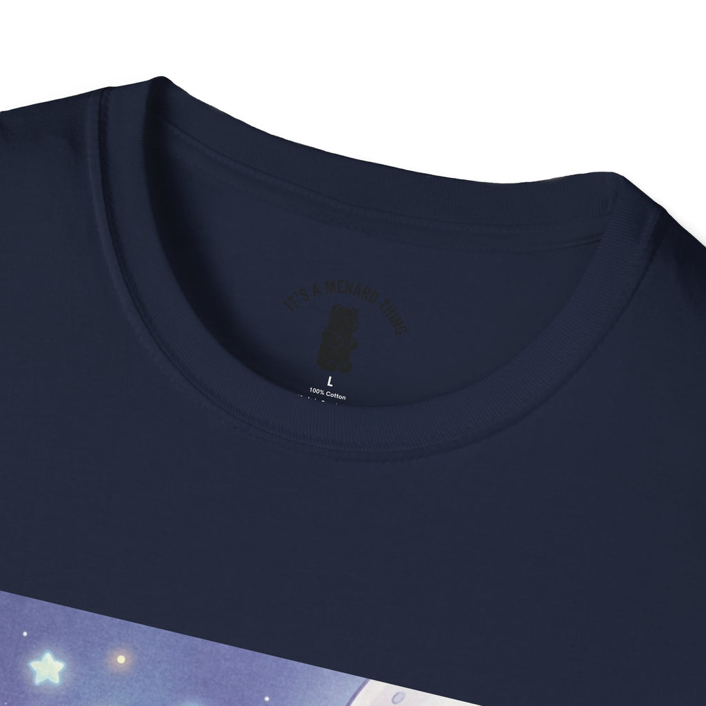Float Me To The Moon, Crytal White Gooey Gummy Bear — Pastel Graphic T-Shirt