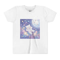 "Float Me to The Moon" Gooey White Crystal Gummy Bear Youth Tee