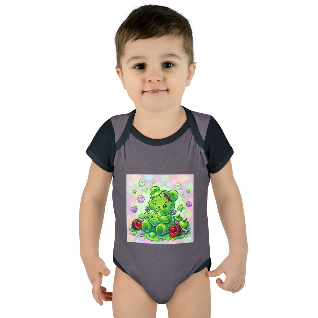 Baby Bodysuit Franken-Gooey-Gummy Stein Halloween