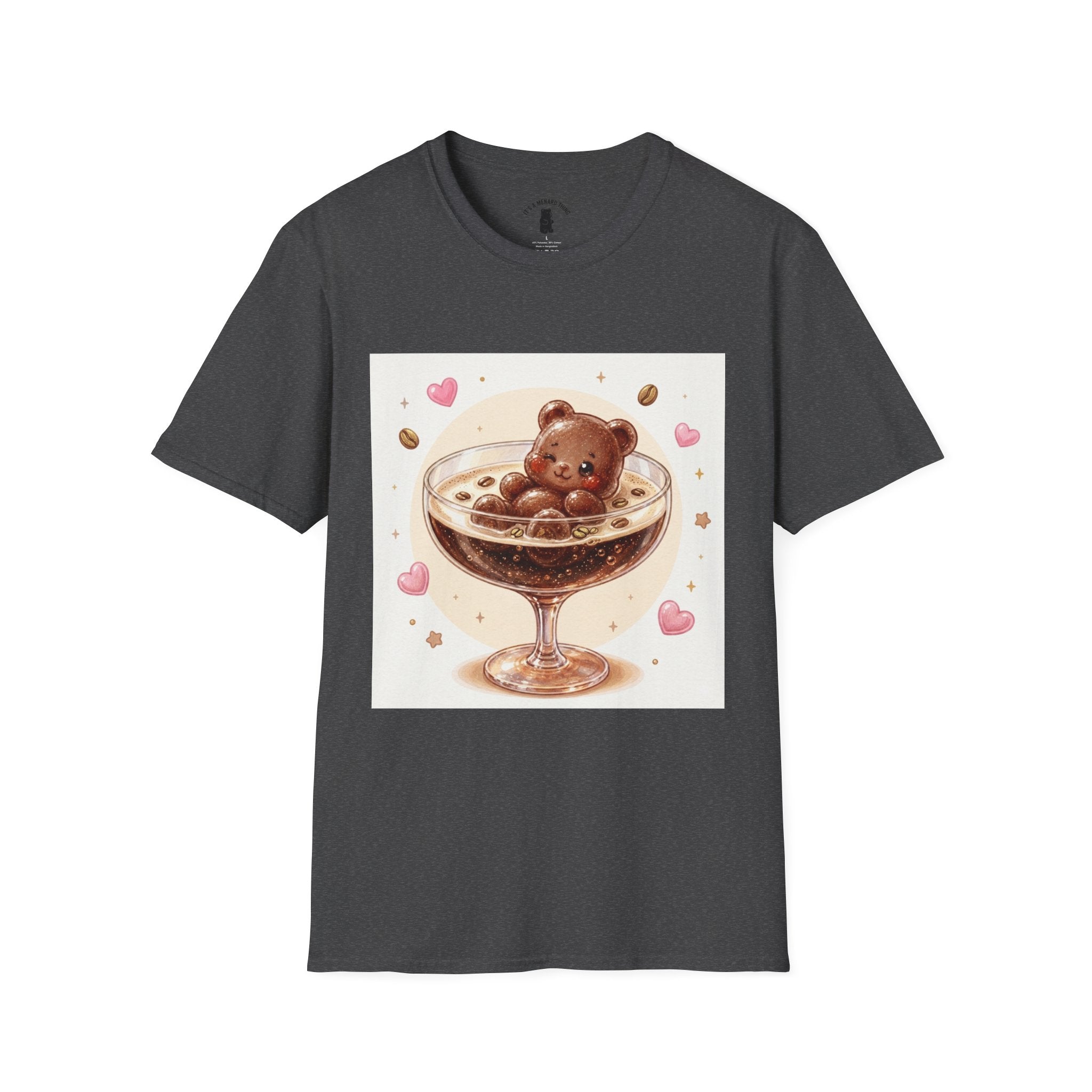 Tart Coffee Martini pool Boozy Gooey Gummy Bears- Kawaii Graphic T-Shirt
