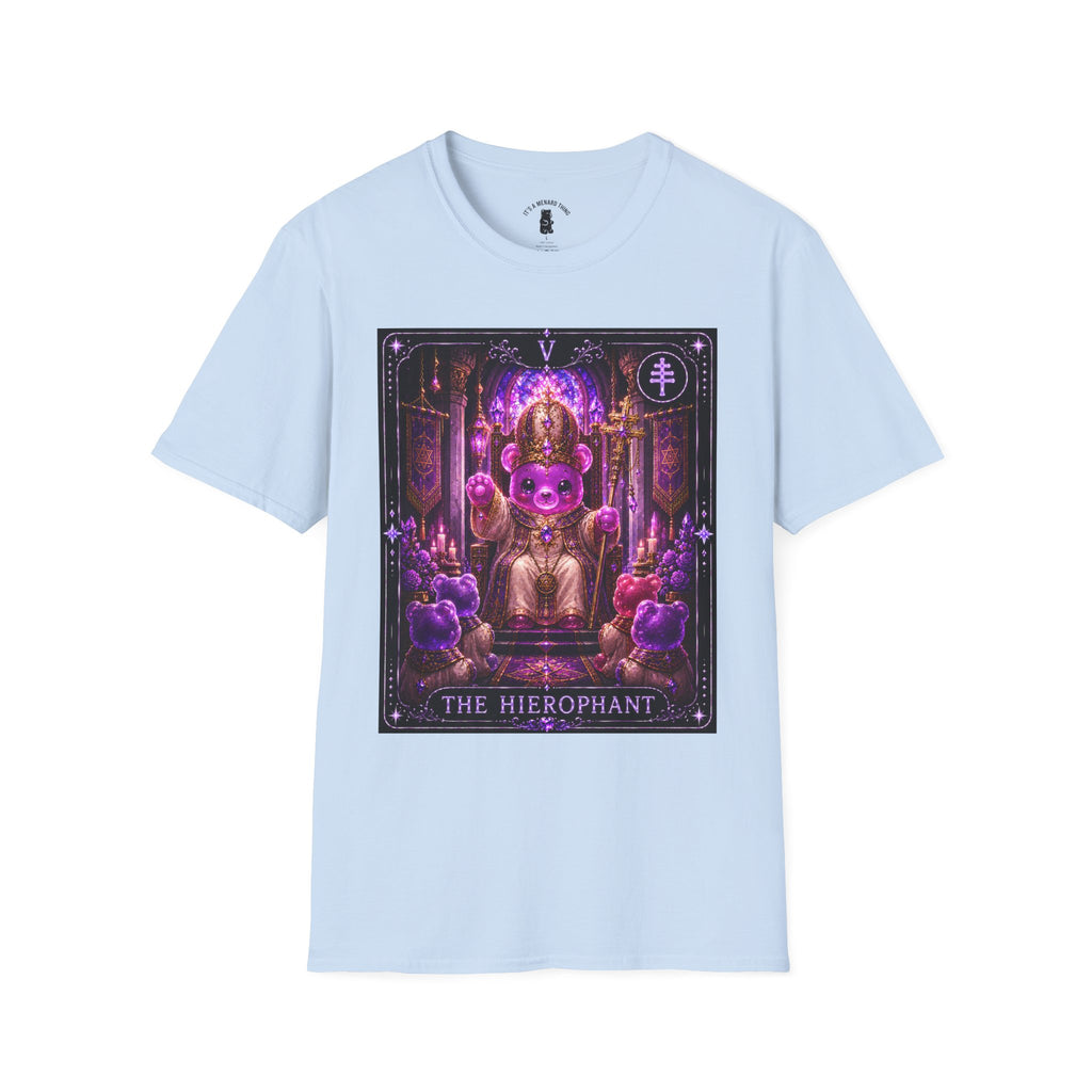 The Hierophant Tarot Mystic Oozy Bear Friend Special Addition- Graphic Shirt